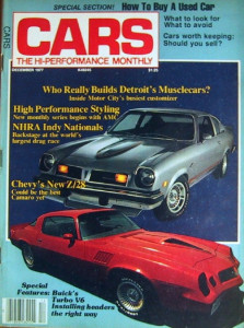 HI PERFORMANCE CARS 1977 DEC - TURBO BUICK, NEW Z, AMCs